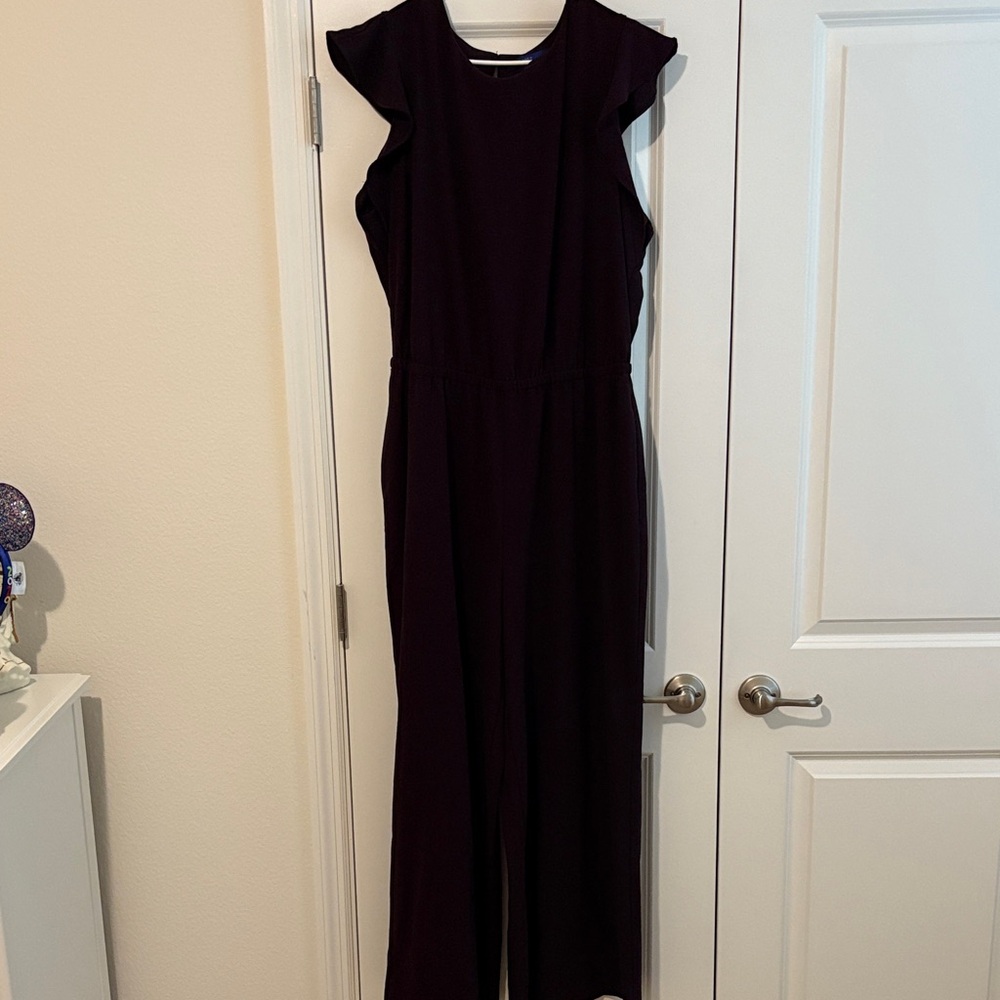 Apt. 9 Classic Burgandy Jumpsuit XXL